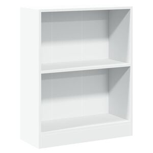 vidaXL bogreol 60x24x76 cm konstrueret tr&aelig; hvid