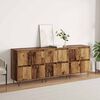 vidaXL Sideboards 3 pcs Gammelt tr&aelig; 180 x 35 x 70 cm Konstrueret tr&aelig;