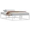 vidaXL sengeramme uden madras 120x200 cm metal hvid