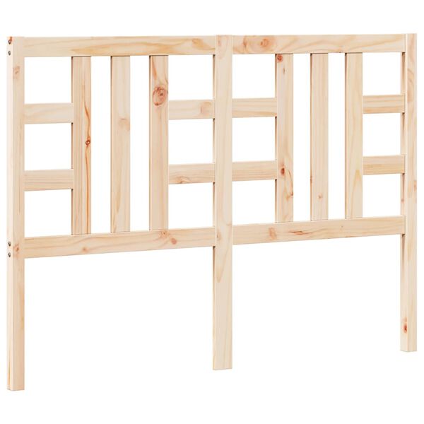 vidaXL sengeg&aelig;rde 141x4x100 cm massivt fyrretr&aelig;