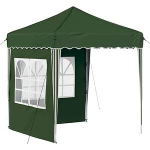 vidaXL Pop-up Festtelt 195 x 195 x 245 cm Gr&oslash;n Oxford stof