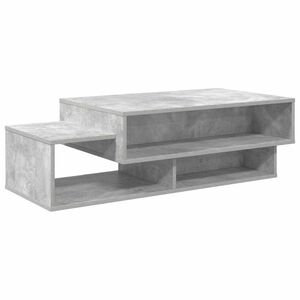 vidaXL Sofabord Beton Gr&aring; 105 x 50 x 32,5 cm Konstrueret tr&aelig;