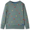 Sweatshirt til b&oslash;rn str. 140 kakifarvet