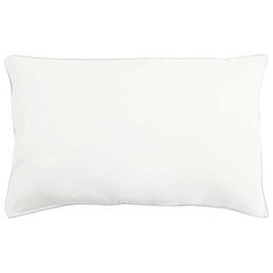 vidaXL Hovedpude Hvid 40 x 60 cm Bambusfiber