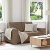 vidaXL Sofa 120cm Cappuccino Stof