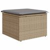vidaXL havesofas&aelig;t 6 dele med hynder polyrattan beige