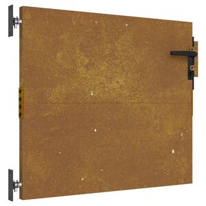 vidaXL havel&aring;ge 85x125 cm cortenst&aring;l firkantet design