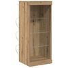 vidaXL LED Sideboard Artisan Egetr&aelig; 41 x 37 x 100 cm Konstrueret tr&aelig;