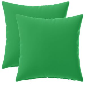 vidaXL Pudebetr&aelig;k 2 pcs HEERLEN Gr&oslash;n 30 x 30 cm Polyester