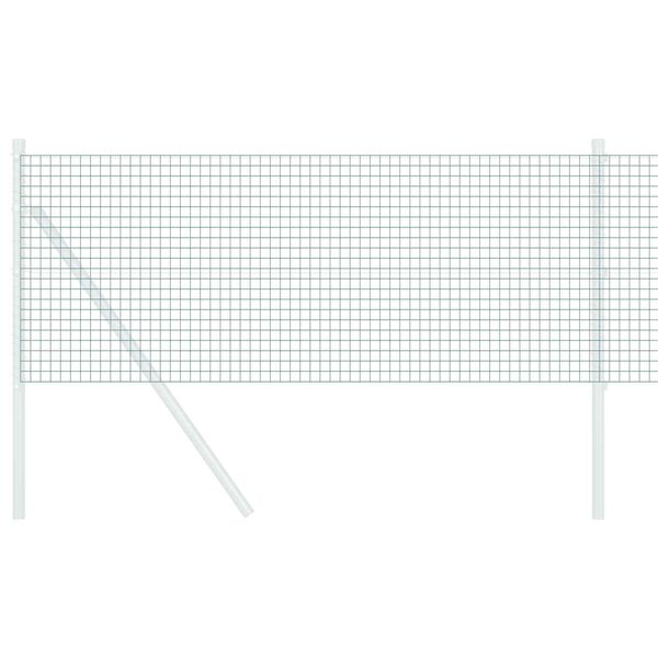 vidaXL Svejset Tr&aring;dhegn Gr&oslash;n 0.8 x 10 m