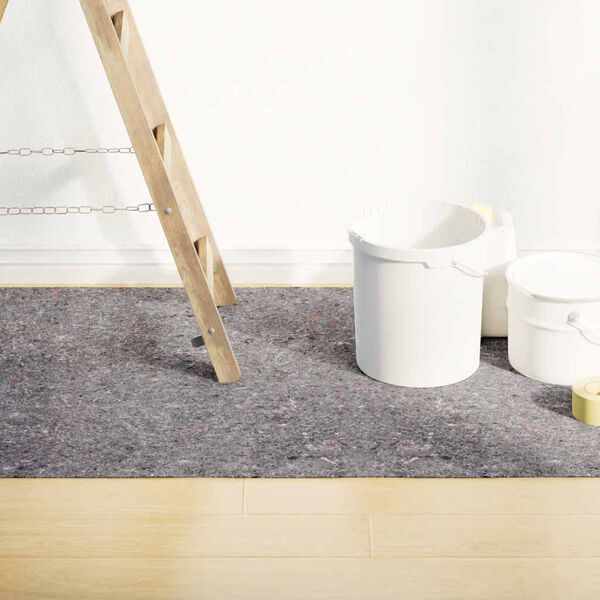 vidaXL skridsikker maleruld 25 m 280 g/m&sup2; gr&aring;