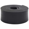 vidaXL gummikant til sneplov 250x10x1 cm sort