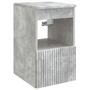 vidaXL Badev&aelig;relsesskab Betongr&aring; 30 x 35 x 50 cm Konstrueret tr&aelig;