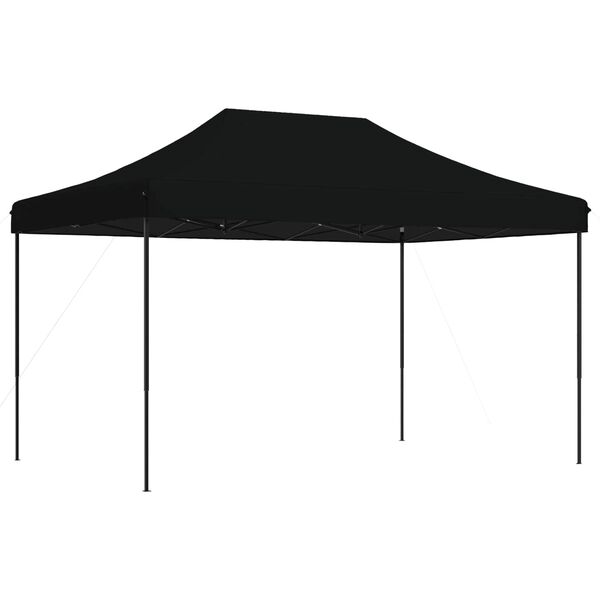 vidaXL Party Tent Sort 292 x 440 x 315 cm Oxford stof