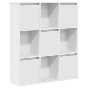 vidaXL bogreol 89x24x101,5 cm konstrueret tr&aelig; hvid