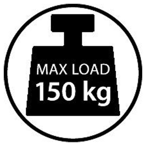 Outwell foldbar campingstol Catamarca XL bl&aring;sort