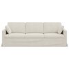 vidaXL Sofa Creme 228 x 78 x 80 cm Fl&oslash;jl