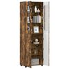 vidaXL Highboard FLORIN R&oslash;get eg 60 x 35 x 182 cm Konstrueret tr&aelig;
