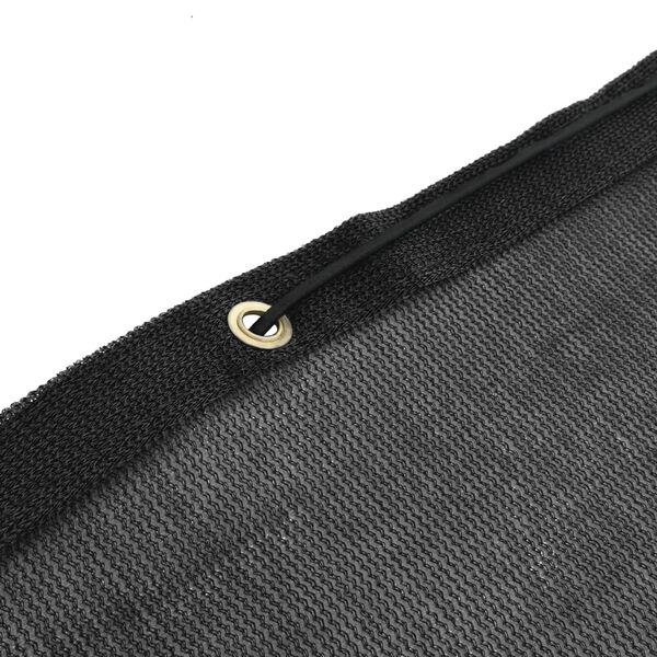 vidaXL trailernet HDPE 2 x 3,5 m sort