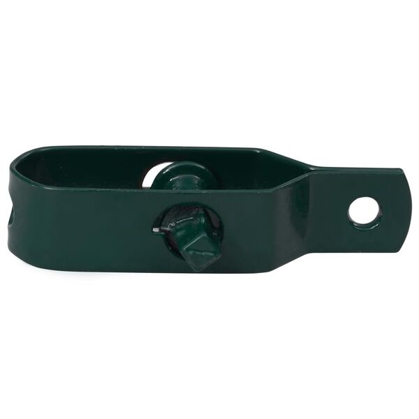 vidaXL hegnstr&aring;dstrammere 250 stk. 90 mm st&aring;l gr&oslash;n