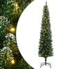 vidaXL kunstigt smalt juletr&aelig; med 300 LED-lys 180 cm