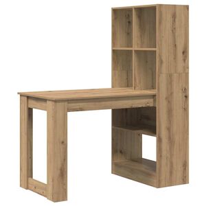 vidaXL Bord Artisan Egetr&aelig; Konstrueret tr&aelig; 122 x 67 x 145 cm