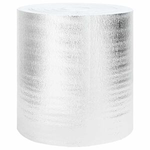 vidaXL Radiator varmereflektor S&oslash;lv 5 x 0,5 m Polyethylen