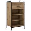 vidaXL Sko skab 51 x 36,5 x 93 cm Konstrueret tr&aelig; Artisan-eg