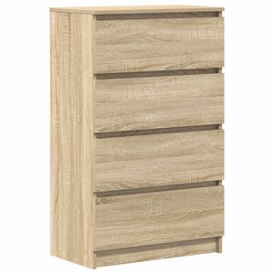 vidaXL sk&aelig;nk 60x35x98,5 cm konstrueret tr&aelig; sonoma-egetr&aelig;sfarvet