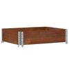 vidaXL plantekasse 80x60 cm massivt fyrretr&aelig; brun