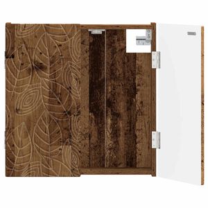 vidaXL Dartboard Skab DELFT Gammelt tr&aelig; 52,5 x 10,5 x 53,5 cm