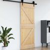 vidaXL D&oslash;r NARVIK 80 x 210 cm Massivt Fyrretr&aelig; (Ubehandlet)