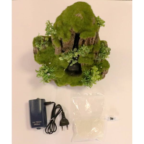 Aqua d'ella akvarievandfald Moss Rock 1 Outlet lille 234/434963