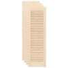 vidaXL skabsl&aring;ger 4 stk. 99x29,5 cm lameldesign massivt fyrretr&aelig;