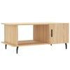 vidaXL sofabord 90x50x40 cm konstrueret tr&aelig; sonoma-eg