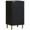 vidaXL kommode 90x34x80 cm konstrueret tr&aelig; sort