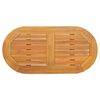 vidaXL Bordplade Olie Naturlig 80 x 40 x 2 cm Massivt Akacietr&aelig;