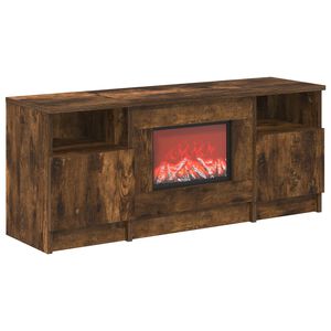 vidaXL Elektrisk pejs R&oslash;get eg 98 x 28,5 x 40,5 cm Konstrueret tr&aelig;