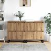 vidaXL Sideboard 2 pcs Artisan Egetr&aelig; 60 x 35 x 70 cm