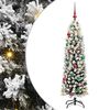 vidaXL Kunstigt juletr&aelig; med stativ Gr&oslash;n 150 cm PVC og St&aring;l og Plastik