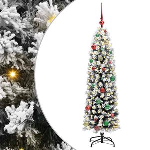 vidaXL Kunstigt juletr&aelig; med stativ Gr&oslash;n 150 cm PVC og St&aring;l og Plastik