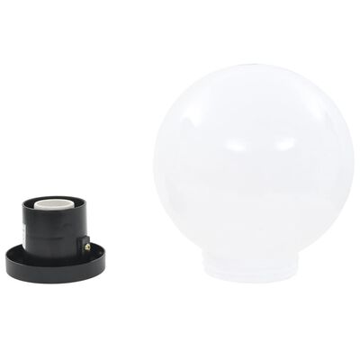 vidaXL LED-kuglelamper 4 stk. kugleformet 20 cm PMMA
