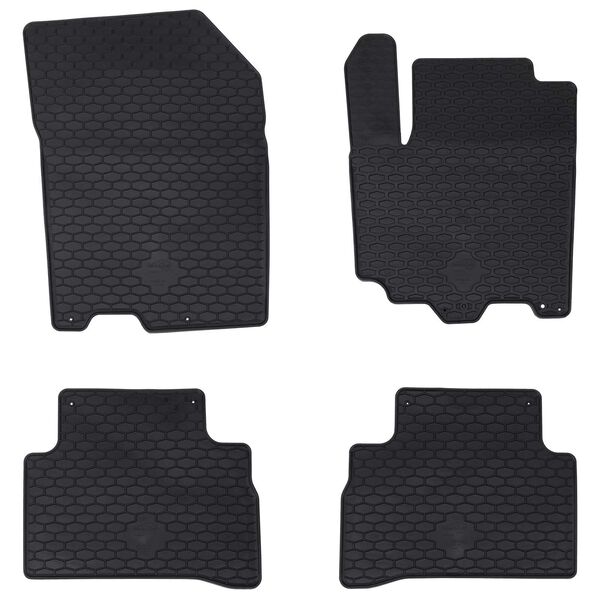 vidaXL Bilm&aring;tte 4 pcs Sort passer til Suzuki VITARA 2015- Gummi