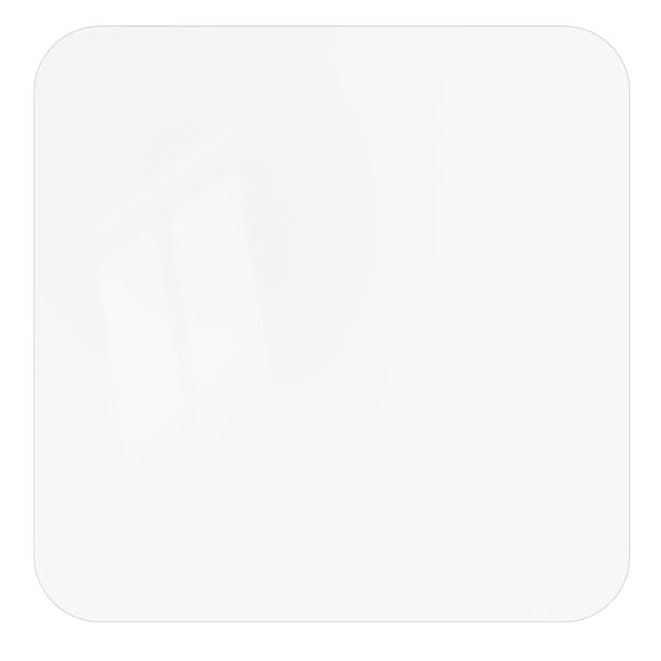 vidaXL stoleunderlag til laminat eller t&aelig;ppe 90x90 cm