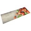 vidaXL k&oslash;kkent&aelig;ppe 45x150 cm tomatdesign vaskbart velour