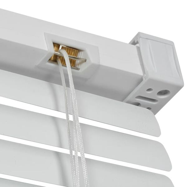 vidaXL persienne aluminium 120 x 130 cm hvid