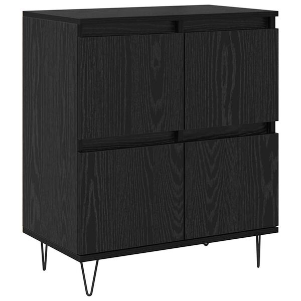 vidaXL Sideboard Sort eg 60 x 35 x 70 cm