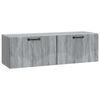 vidaXL V&aelig;gh&aelig;ngt TV-skab Gr&aring; sonoma-eg 98 x 31 x 30 cm Konstrueret tr&aelig;