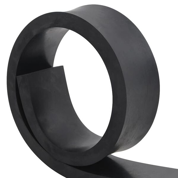 vidaXL gummikant til sneplov 120x10x2 cm sort