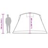 vidaXL 8-personers campingtelt vandt&aelig;t bl&aring;
